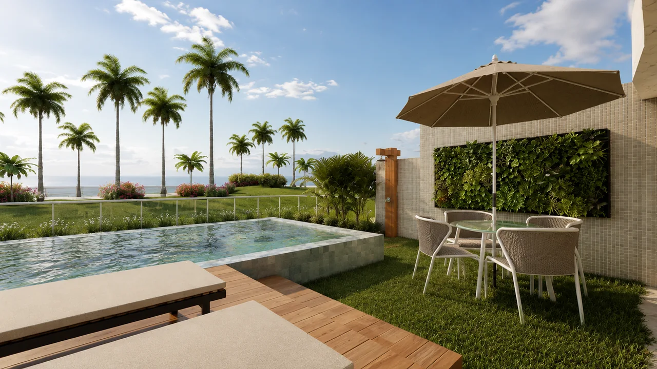 Projeto Damasso — vista 3 dos ambientes e detalhes