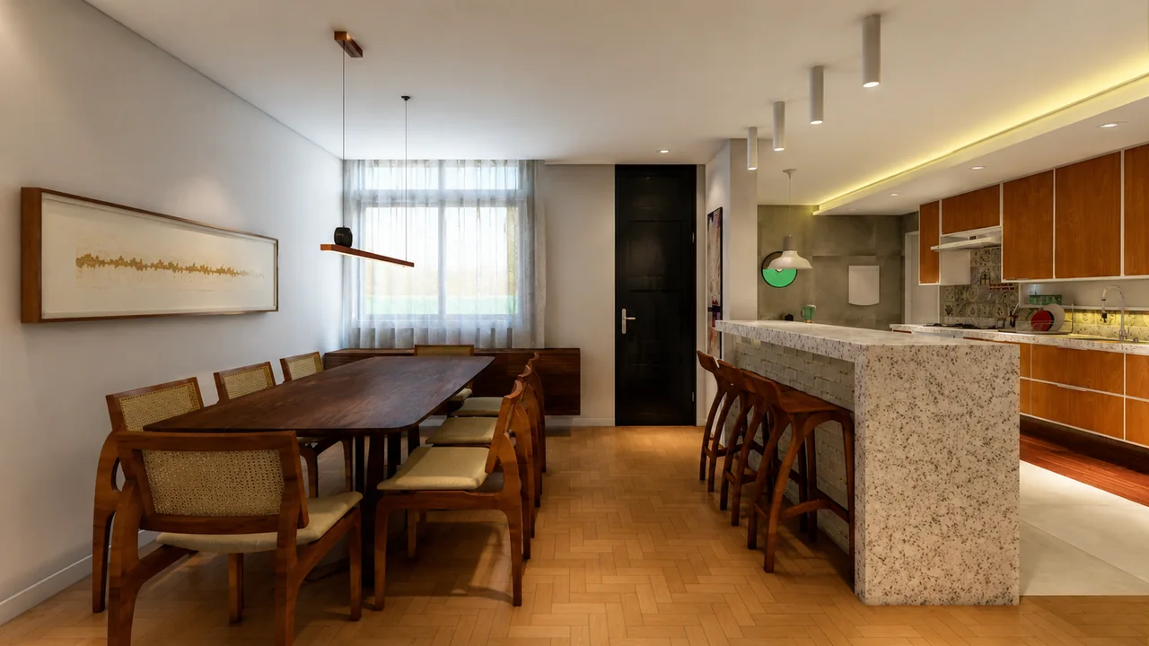 Projeto Mark — vista 3 dos ambientes e detalhes